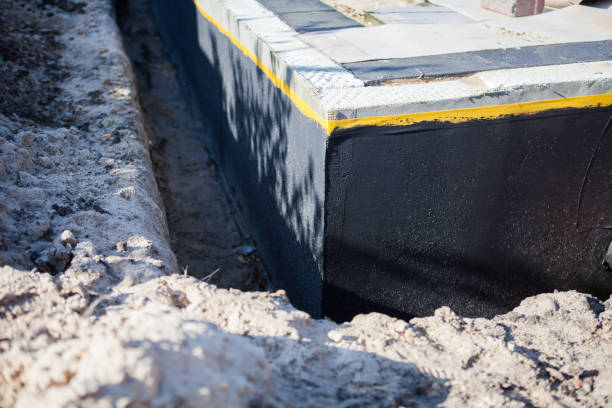 Professional Interior Drainage System technician working in Deepwater, NJ